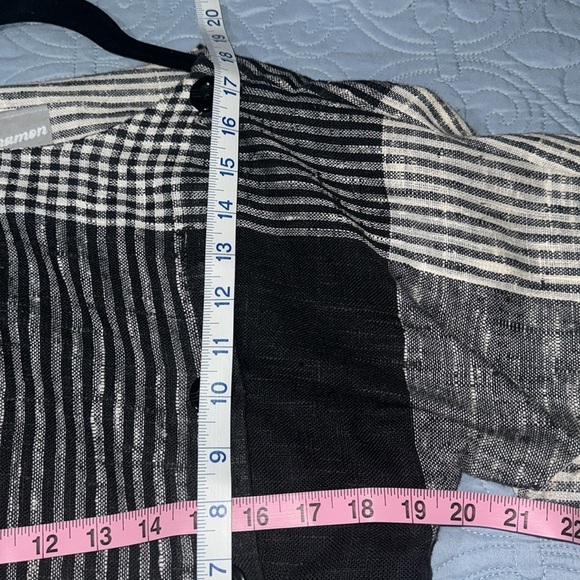 3 Piece Matching Vintage Set / Skirt Suit small XS S oversized gingham pattern - Picture 9 of 12